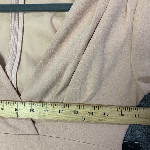 NEW Lulus Marena Blush Pink Short Sleeve Mini Dress SZ S - Picture 4 of 13